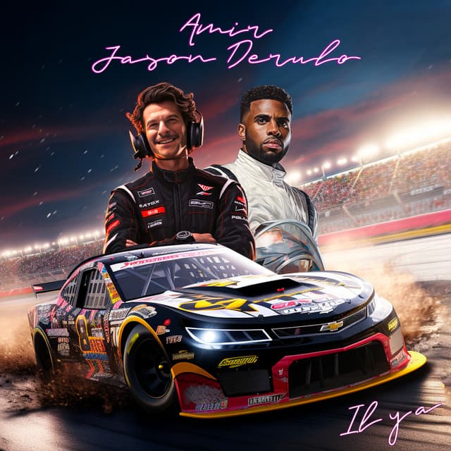 "Il y a" by Amir, Jason Derulo